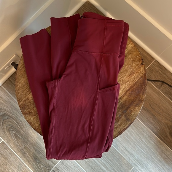 Raspberry fast and free tights with pockets - Picture 1 of 1